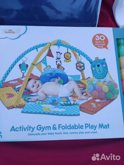 Коврик детский игровой