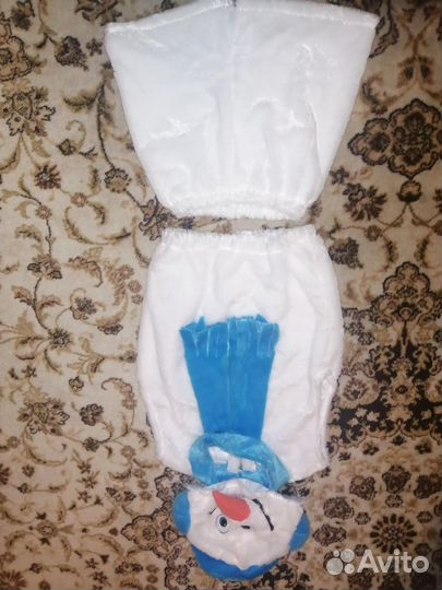 Костюм новогодний на 4-5лет. Новый. 1 раз одел