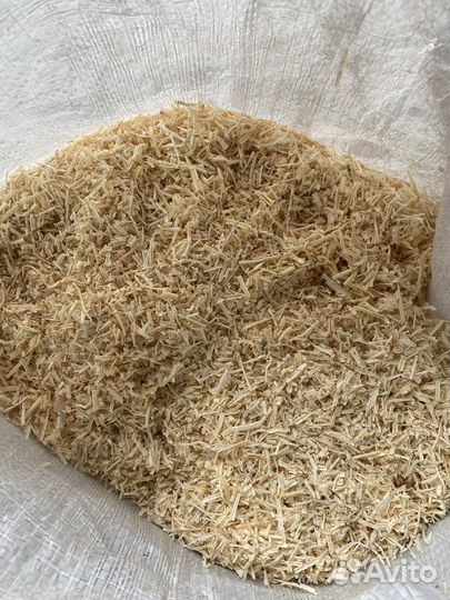 Опилки стружка в мешках