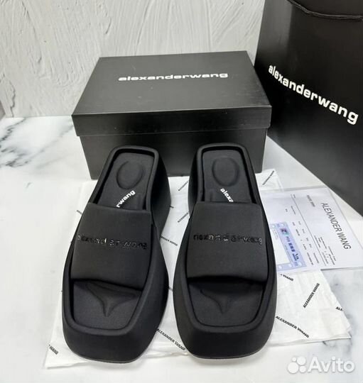 Тапки alexander wang