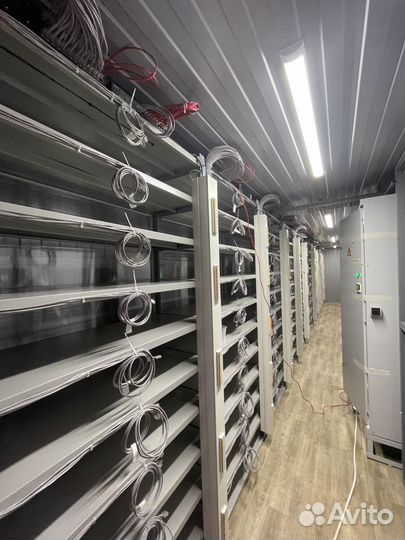 Мобильный контейнер для майнинга