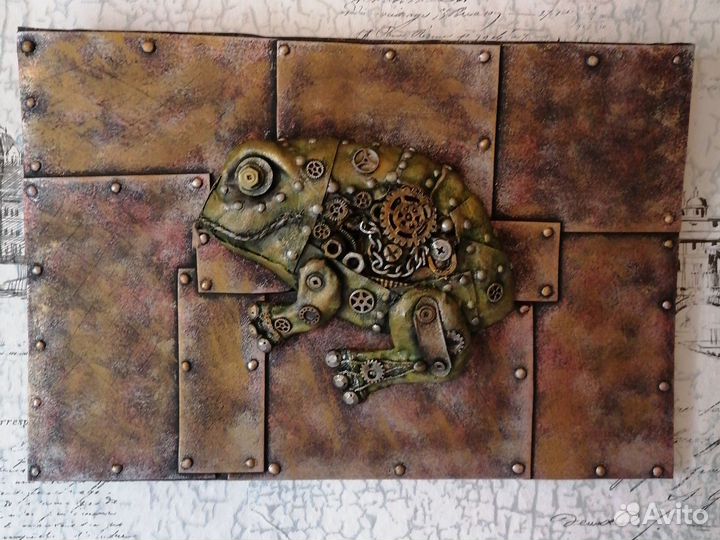 Картина интерьерная в стиле стимпанк