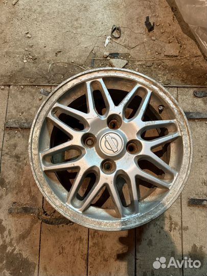 Литые диски 2 шт nissan primera p11