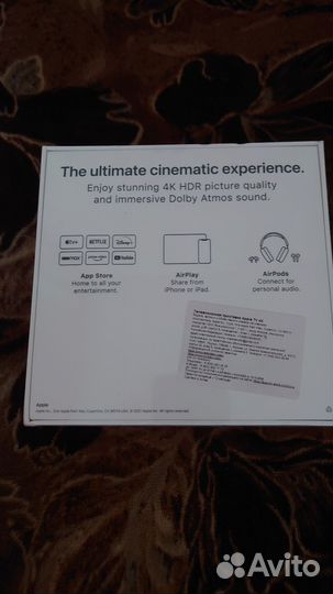 Apple tv 4k 64gb(2021г.)