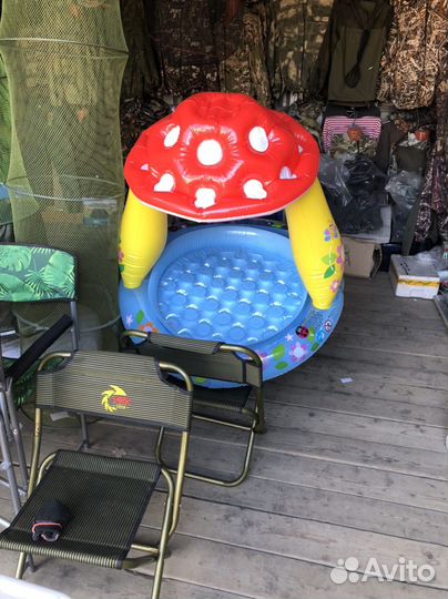 Бассейн детский с крышей