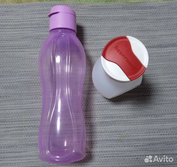 Tupperware бутылка 750 мл и соусница