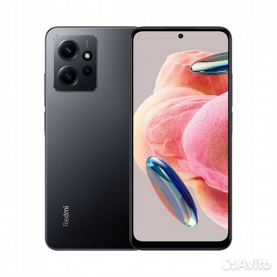 Xiaomi Redmi Note 12, 6/128гб, серый, новый