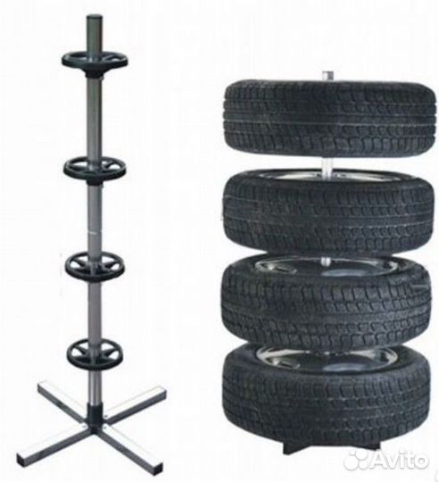 Стойка для хранения колес