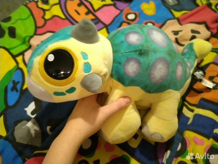 Юрский период, мягкая игрушка динозавр