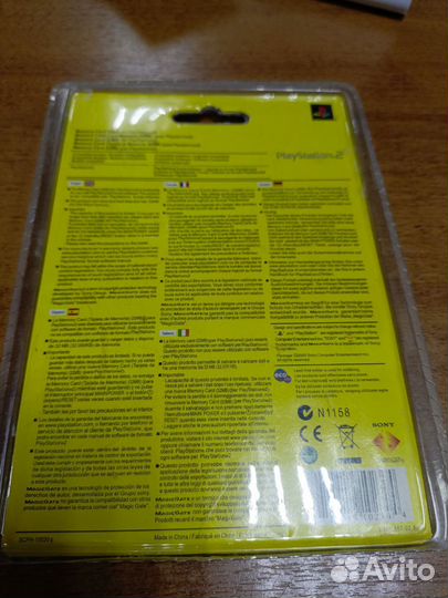 Карта памяти для ps2