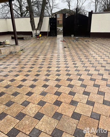 Тротуарная плитка новая