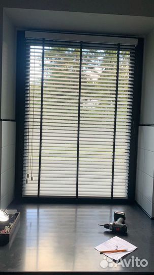 Модель деревянных жалюзей 25мм-13