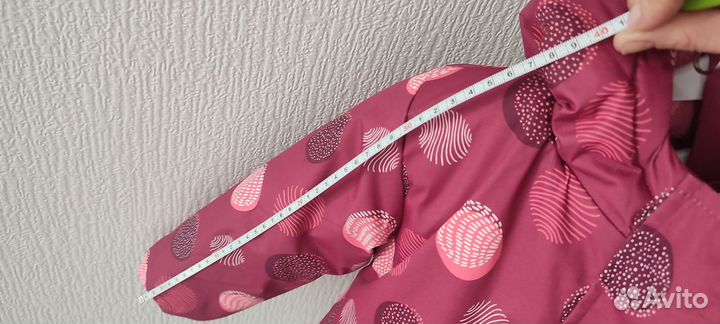 Зимний костюм для девочки 92