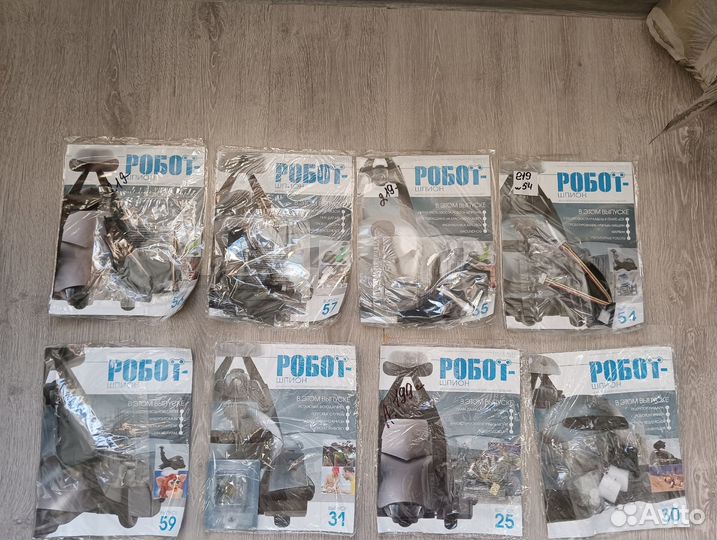 Журналы Робот-шпион eaglemoss collections