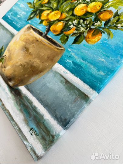 Картина маслом на холсте 