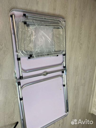 Складной туристический стол со стульями