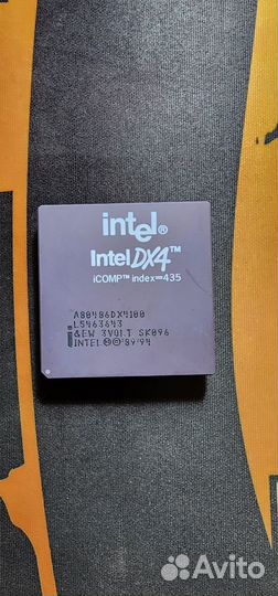Intel dx4 icomp index 435