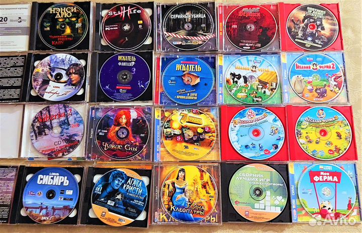 Компьютерные игры CD/DVD диски