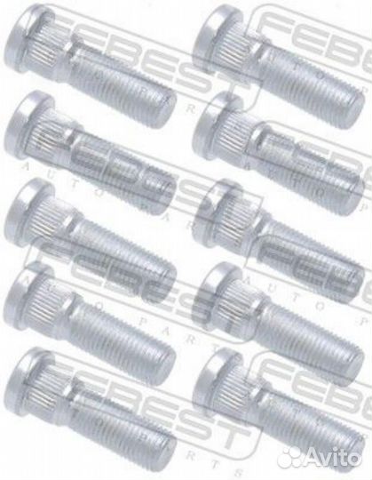 Febest 0184-004-PCS10 Шпилька колёсная (10 шт. в у