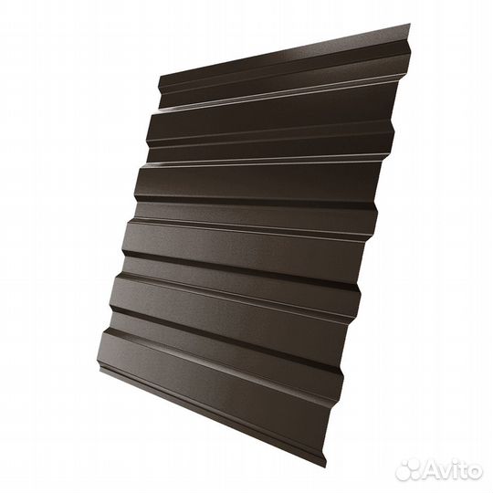 Профлист С8 0,5 RR32 темно-коричневый