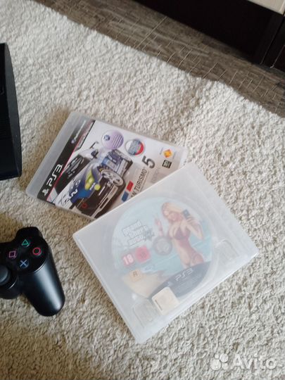 Игровая приставка Sony PS 3 Super Slim