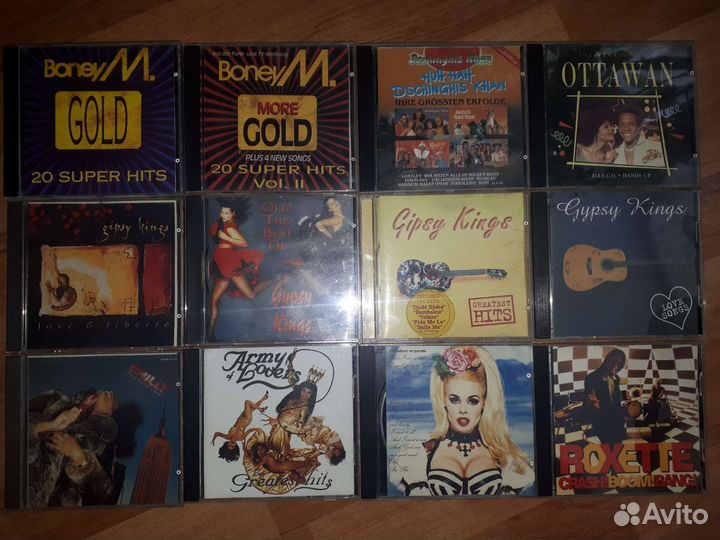 Cd диски зарубежные исполнители