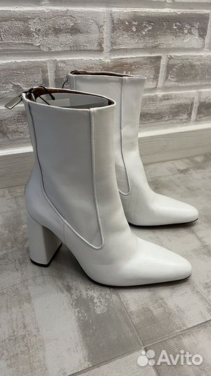 Ботинки Zara, кожаные 36р