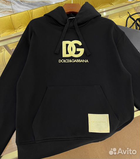 Толстовка Dolce Gabbana, худи DG