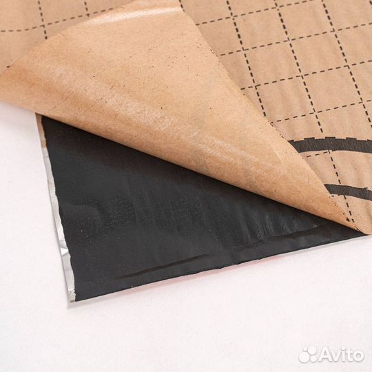 Виброизоляция для авто. Шумoff Practik 1.6