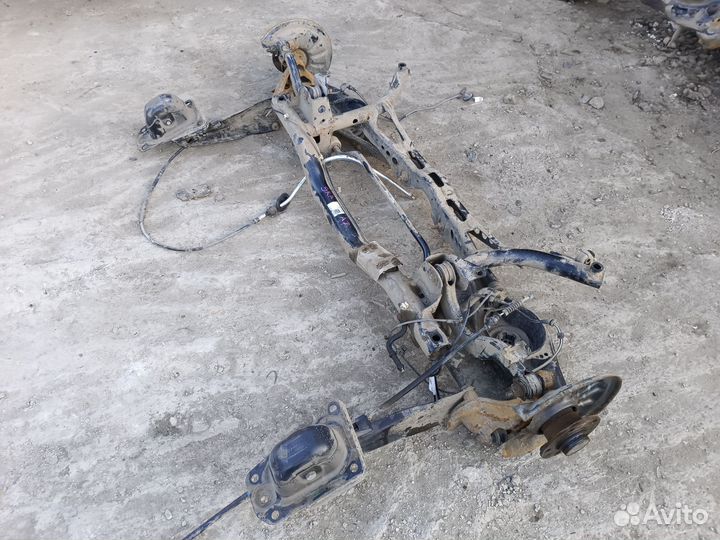 Задняя балка в сборе для 1.8 Skoda Octavia A7