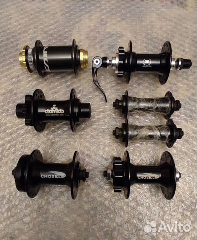 Втулки для велосипеда передние разные