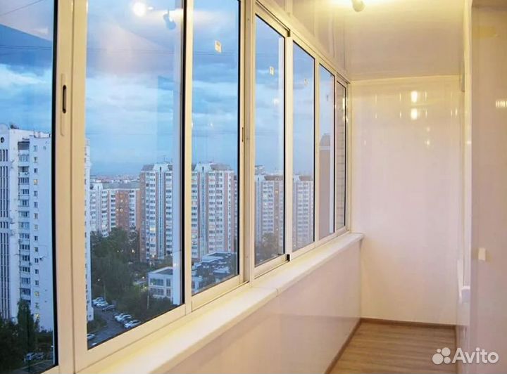 Окна на балкон раздвижное