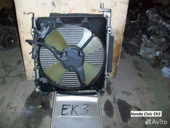 Радиатор конд на Honda Civic (Хонда Цивик) EK3