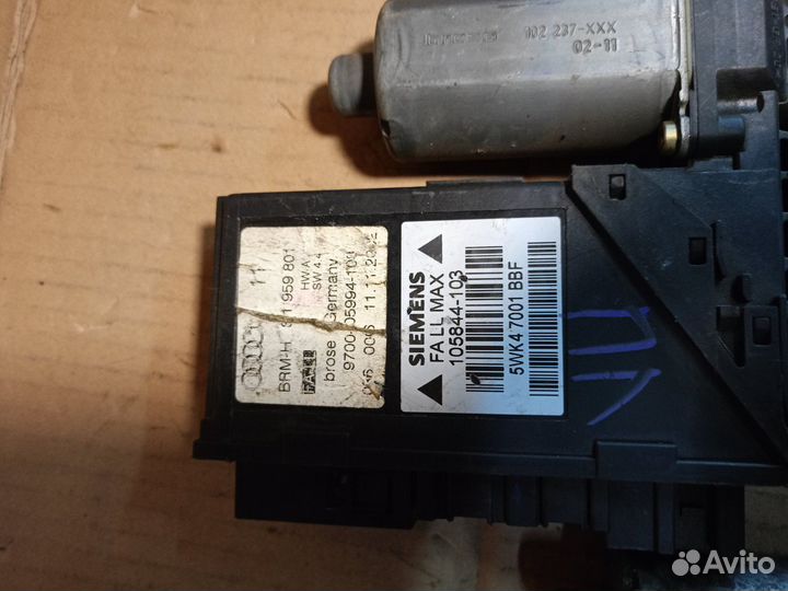 Мотор стеклоподъёмника Audi A4 B6