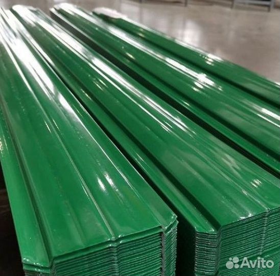 Штакетник Полукруглый фигурный для зaбoрa