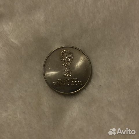 Монета чм 2018