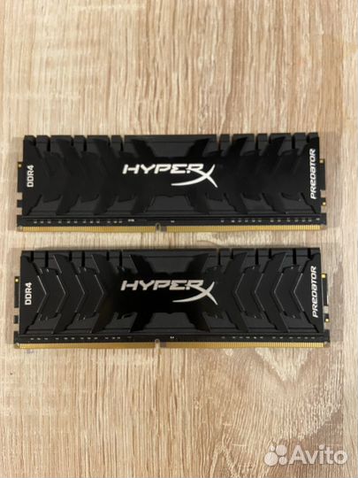 Оперативная память ddr4 hyperx predator 32x4