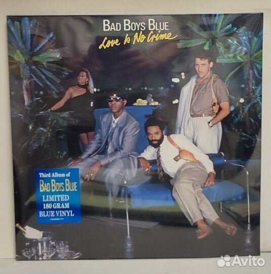 BAD boys blue - Love Is No Crime LP цветной винил