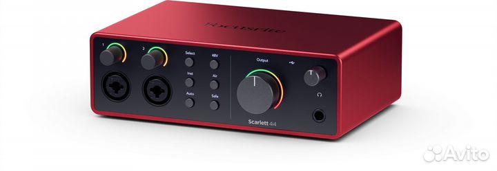 Аудиоинтерфейс Focusrite Scarlett 4i4 4th Gen