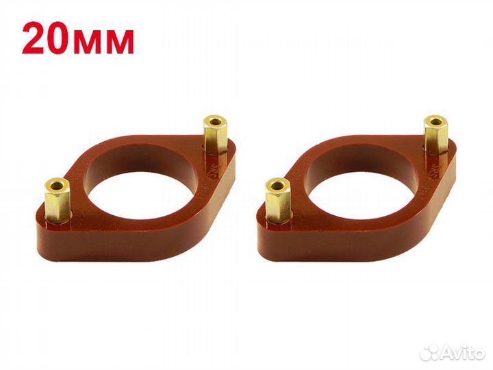 Проставки задних амортизаторов Nissan R52 PU 20 мм