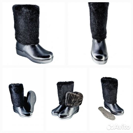 Унты женские натуральный мех
