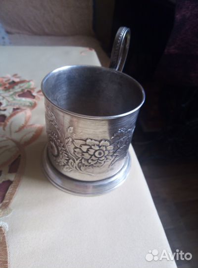 Подстаканники СССР мельхиор