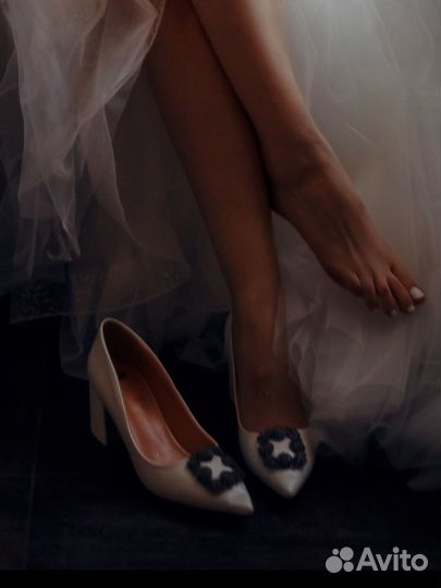 Свадебные туфли 39