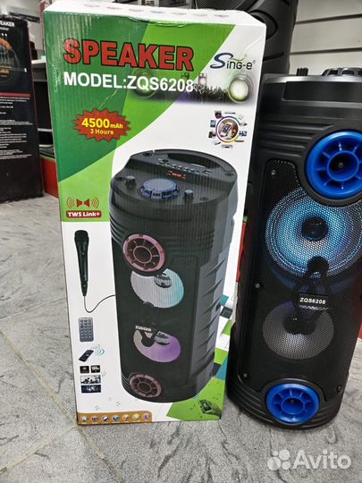 Портативная колонка ZQS 6208 T06