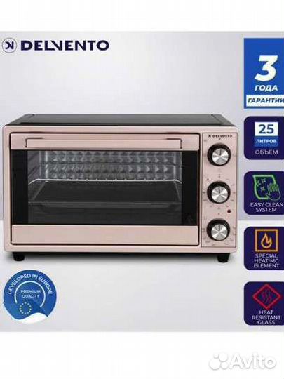 Новая электропечь Delvento