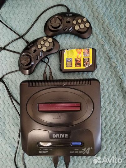 Sega mega drive 2 с играми