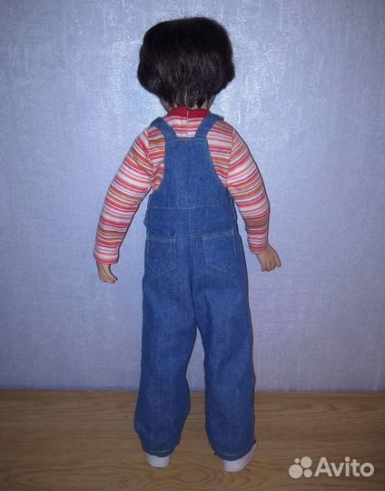 Кукла мальчик фарфор на каркасе от Linda Mason