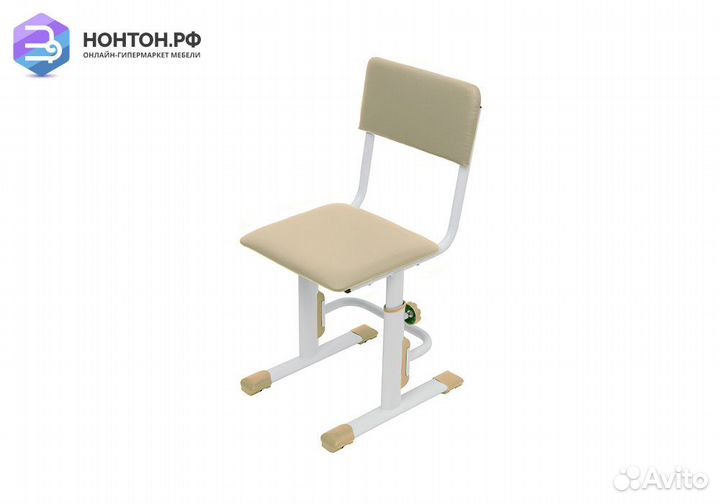 Стул регулируемый Polini kids City Smart L белый