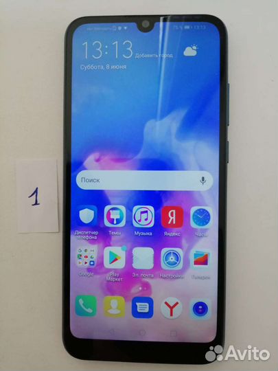 Телефон huawei y6 2019