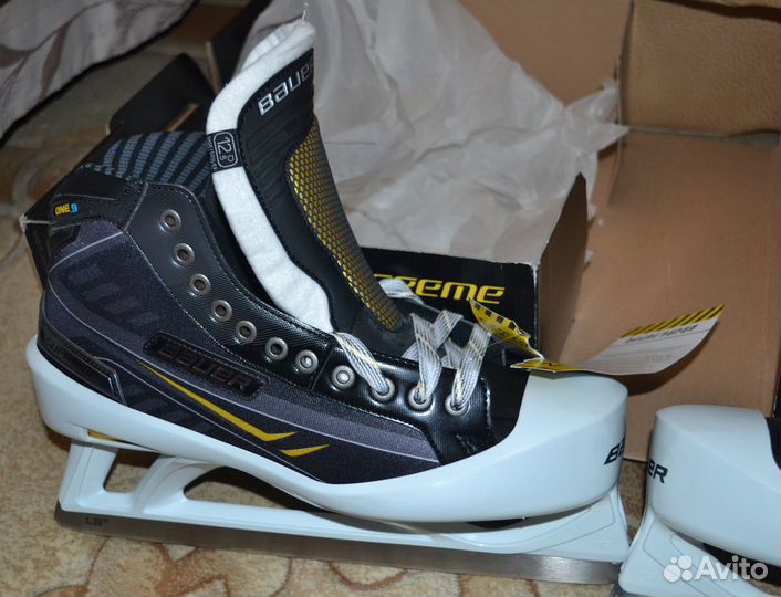 Новые коньки вратарские Bauer Supreme One.9